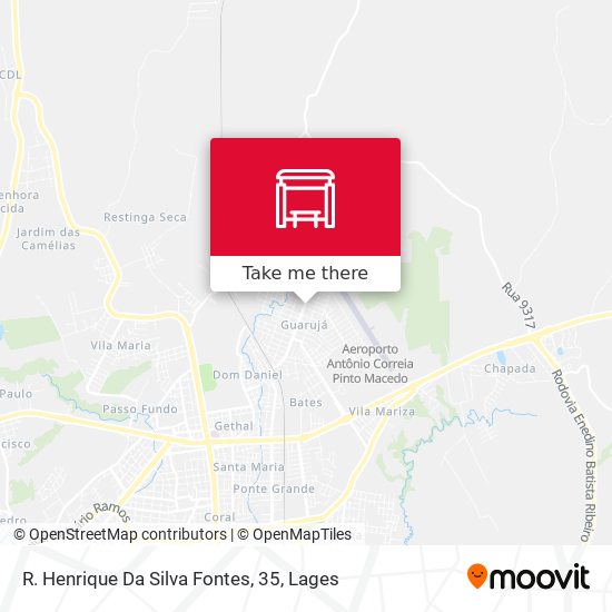 R. Henrique Da Silva Fontes, 35 map