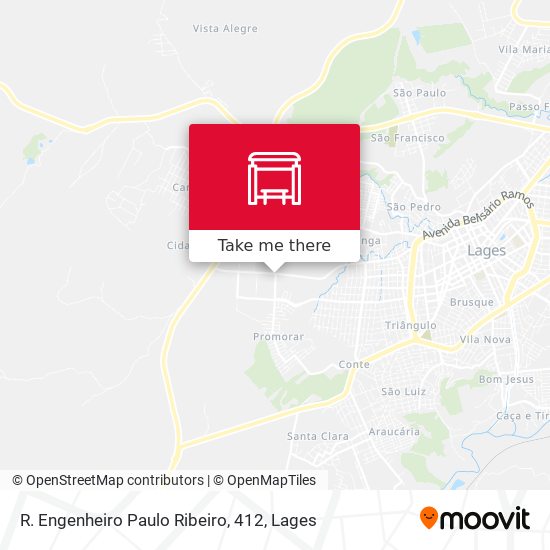R. Engenheiro Paulo Ribeiro, 412 map