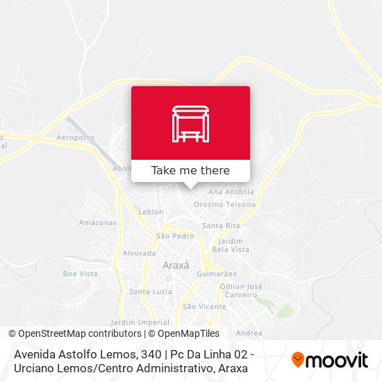 Avenida Astolfo Lemos, 340 | Pc Da Linha 02 - Urciano Lemos / Centro Administrativo map