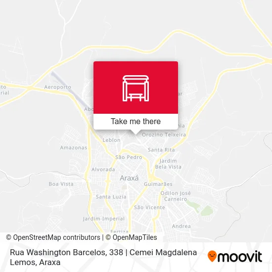 Rua Washington Barcelos, 338 | Cemei Magdalena Lemos map