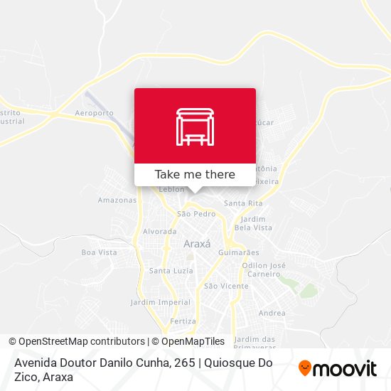 Avenida Doutor Danilo Cunha, 265 | Quiosque Do Zico map