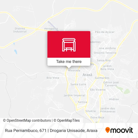 Rua Pernambuco, 671 | Drogaria Unisaúde map