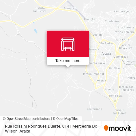 Rua Rossini Rodrigues Duarte, 814 | Mercearia Do Wilson map