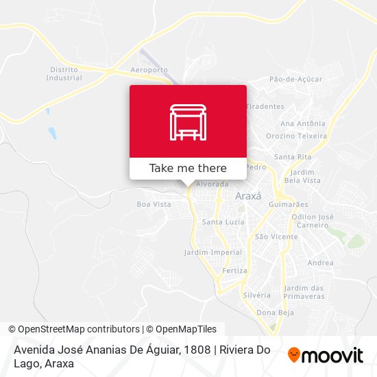 Avenida José Ananias De Águiar, 1808 | Riviera Do Lago map