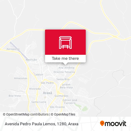 Avenida Pedro Paula Lemos, 1280 map