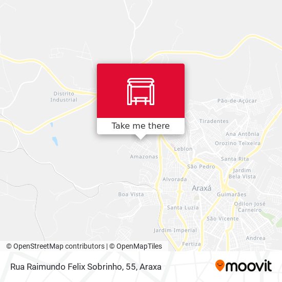 Mapa Rua Raimundo Felix Sobrinho, 55