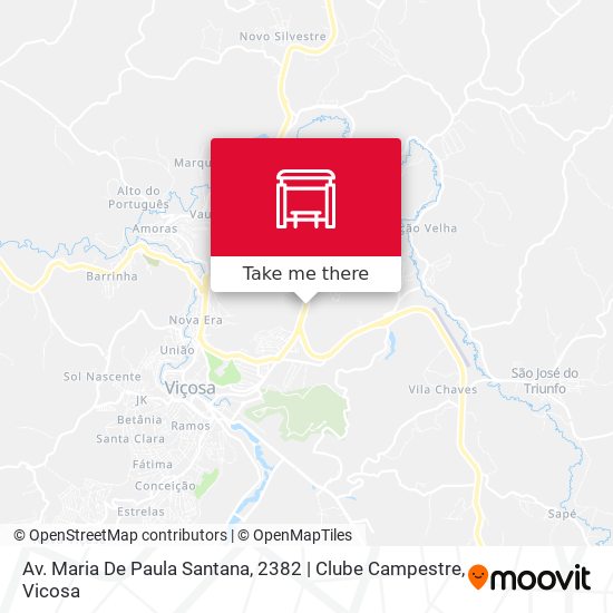 Av. Maria De Paula Santana, 2382 | Clube Campestre map