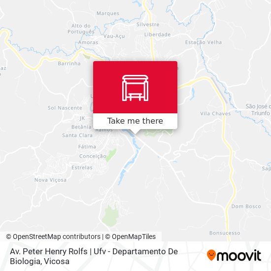 Av. Peter Henry Rolfs | Ufv - Departamento De Biologia map