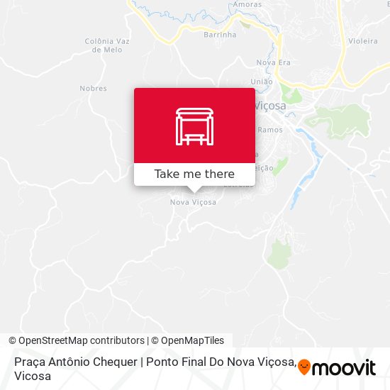 Praça Antônio Chequer | Ponto Final Do Nova Viçosa map