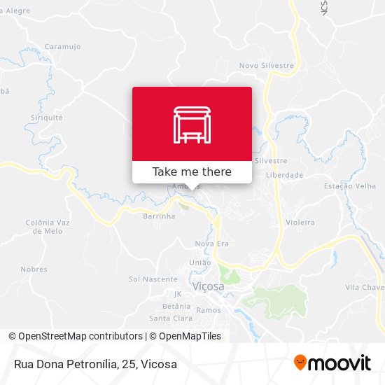 Rua Dona Petronília, 25 map