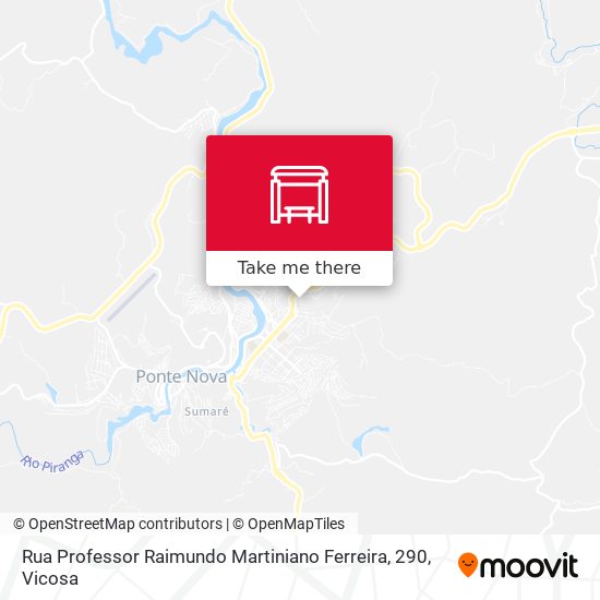 Rua Professor Raimundo Martiniano Ferreira, 290 map