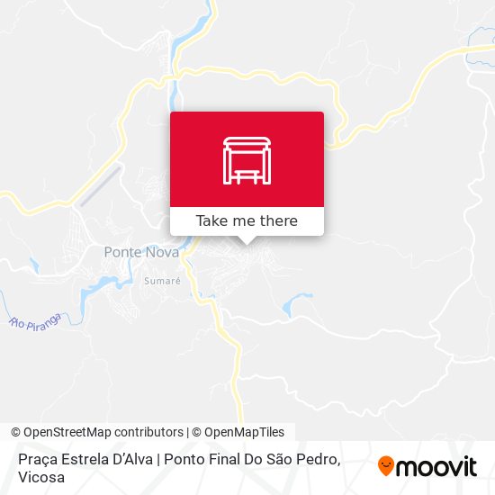 Praça Estrela D’Alva | Ponto Final Do São Pedro map
