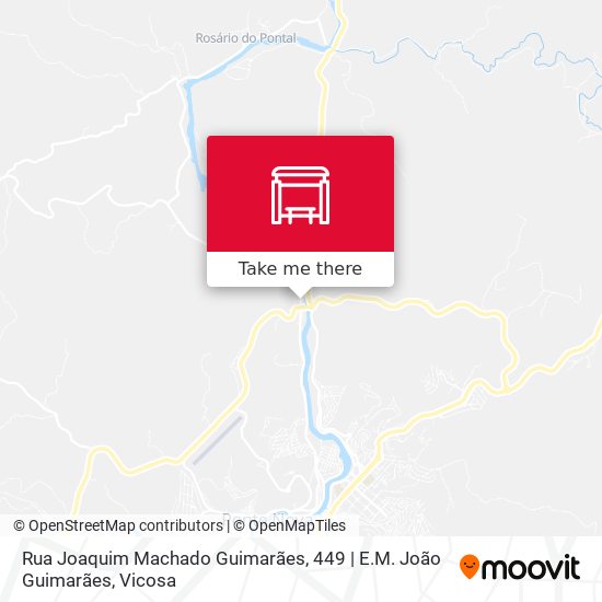 Rua Joaquim Machado Guimarães, 449 | E.M. João Guimarães map