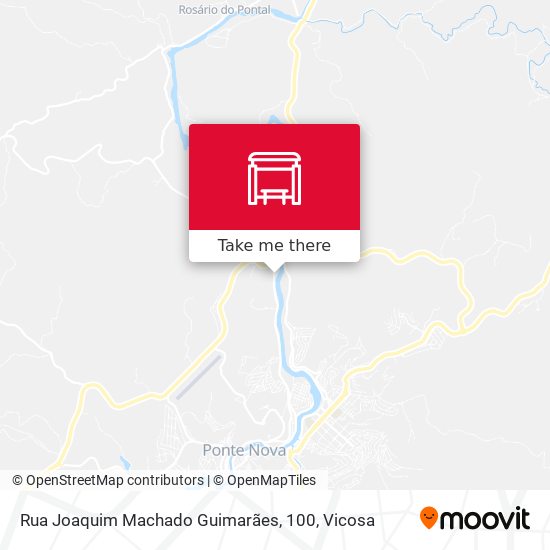 Rua Joaquim Machado Guimarães, 100 map