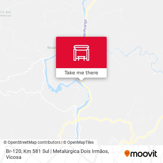 Br-120, Km 581 Sul | Metalúrgica Dois Irmãos map
