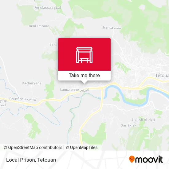 Local Prison map