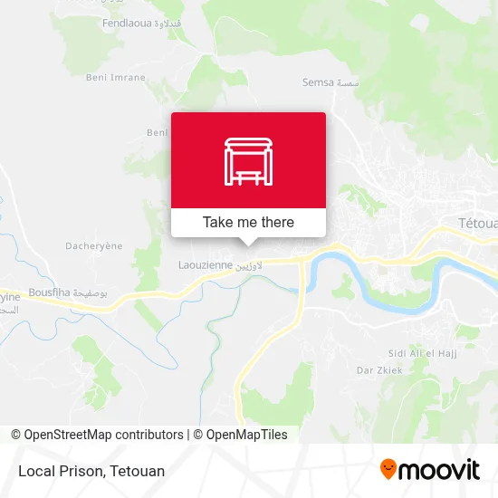 Local Prison map