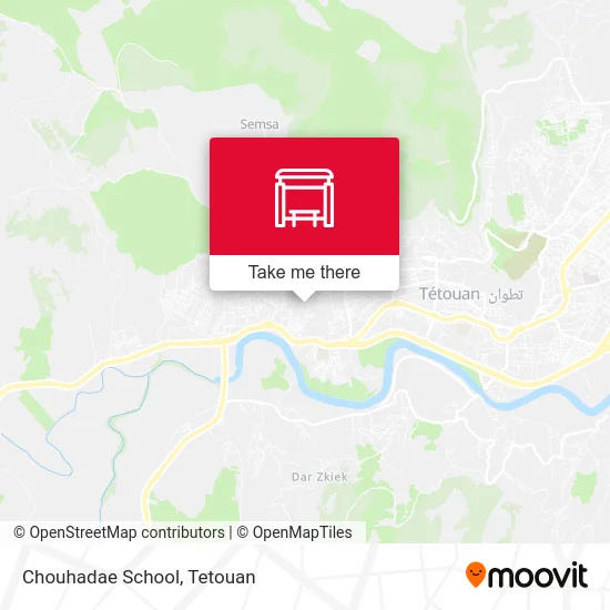 Chouhadae School map