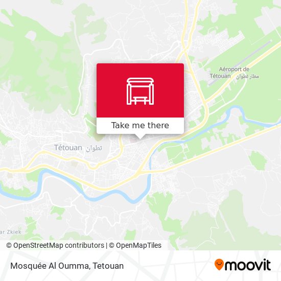 Mosquée Al Oumma map