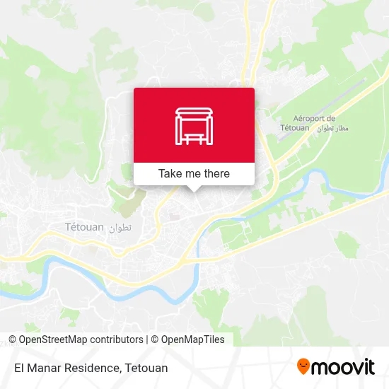 El Manar Residence map