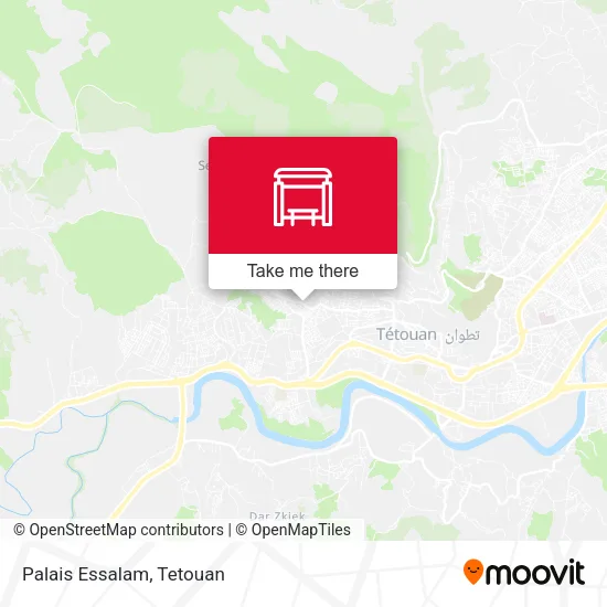 Palais Essalam map