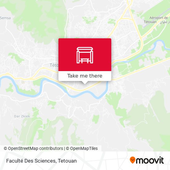 Faculté Des Sciences map