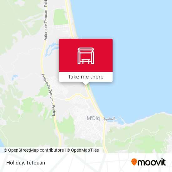 Holiday map