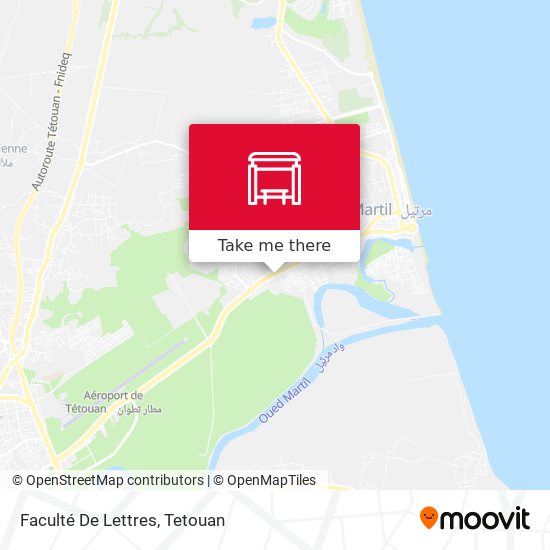 Faculté De Lettres map