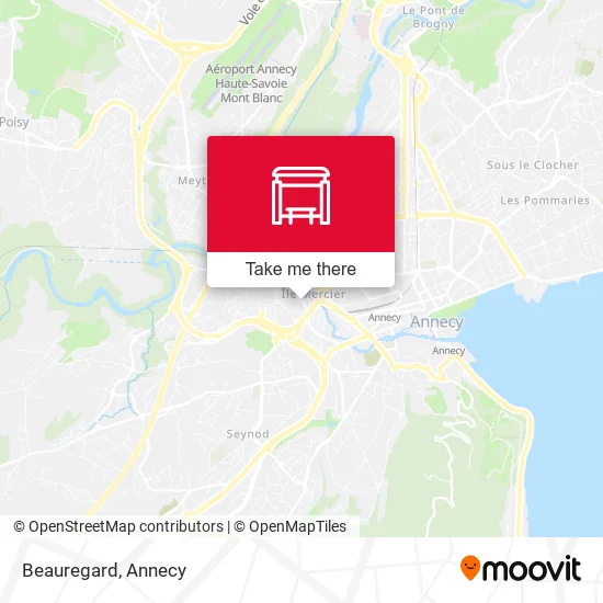 Beauregard map