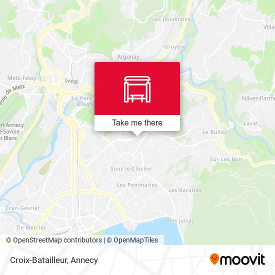 Croix-Batailleur map