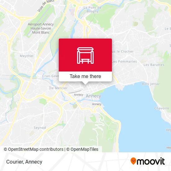Courier map
