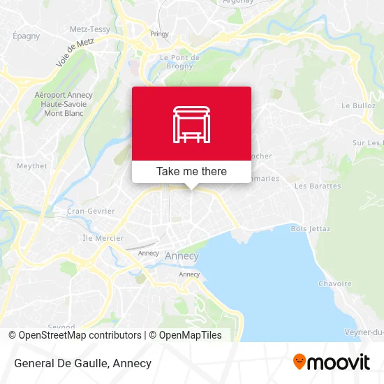 General De Gaulle map