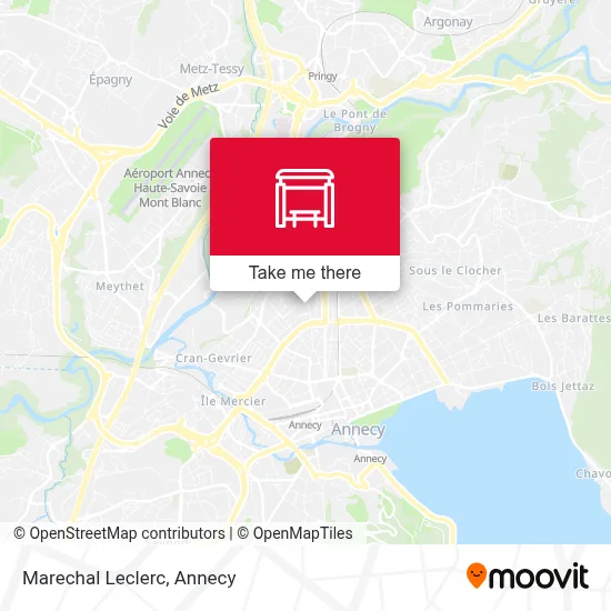 Marechal Leclerc map