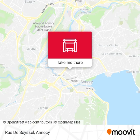 Rue De Seyssel map