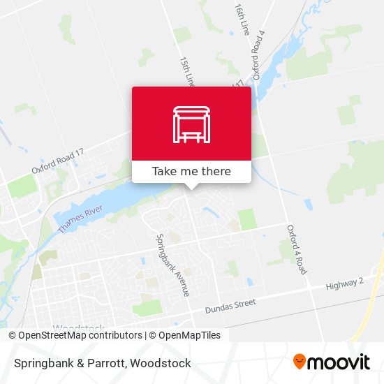 Springbank & Parrott map