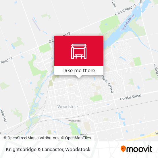 Knightsbridge & Lancaster map