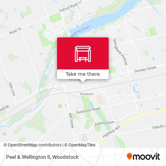 Peel & Wellington S map