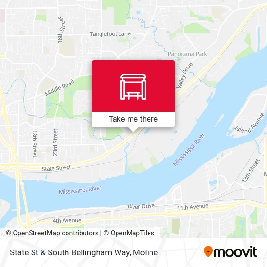 State St & South Bellingham Way map