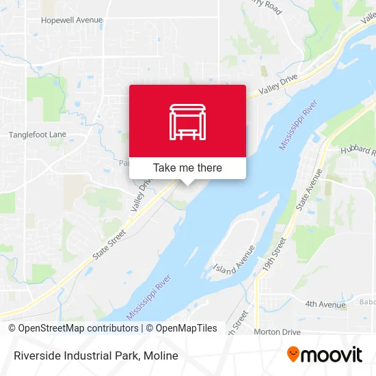 Riverside Industrial Park map