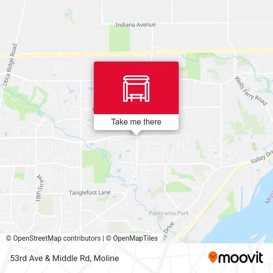 Mapa de 53rd Ave & Middle Rd