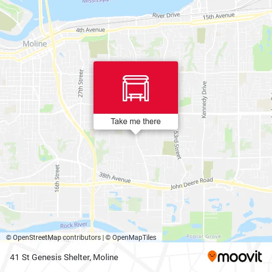41 St Genesis Shelter map
