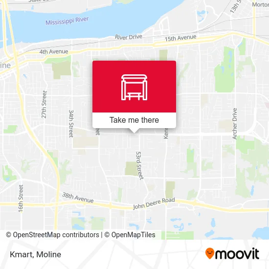 Kmart map