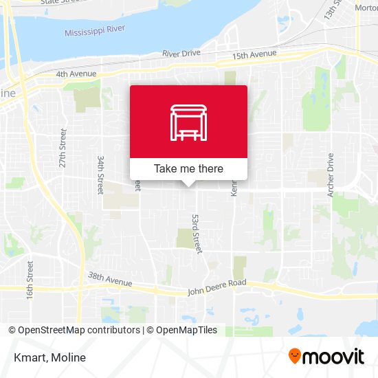 Kmart map