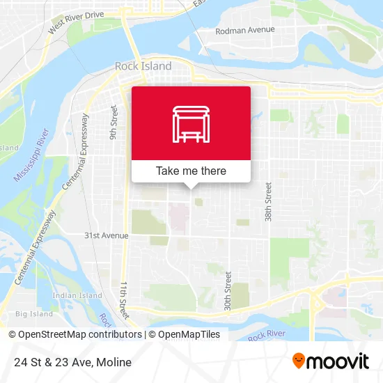 Mapa de 24 St & 23 Ave