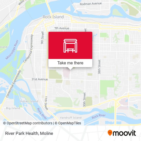 Mapa de River Park Health