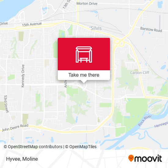 Hyvee map