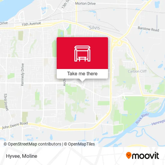 Hyvee map