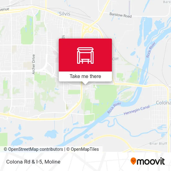 Mapa de Colona Rd & I-5