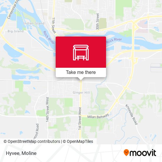 Hyvee map