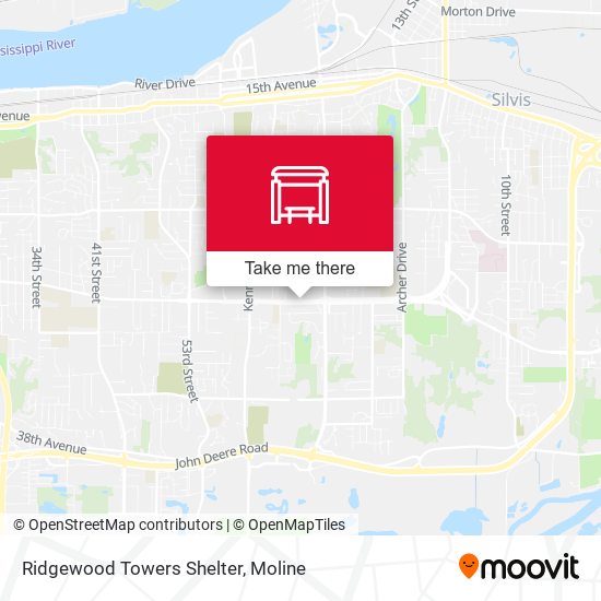 Mapa de Ridgewood Towers Shelter